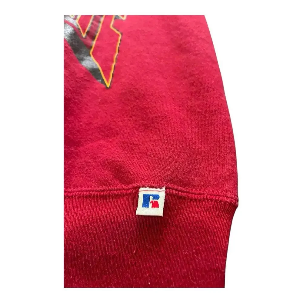 Vintage 90s Russell Athletic Florida State Seminole Sweatshirt Size L 🇺🇸 Made